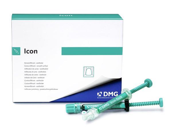 Icon teeth treatment packaging